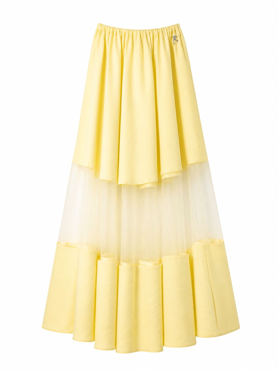 Fusta PASTELS cu inserții transparente
