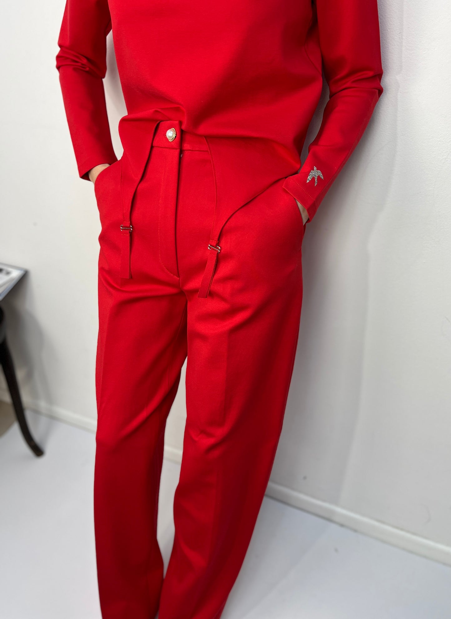 Pantaloni clasici BLUE BIRD