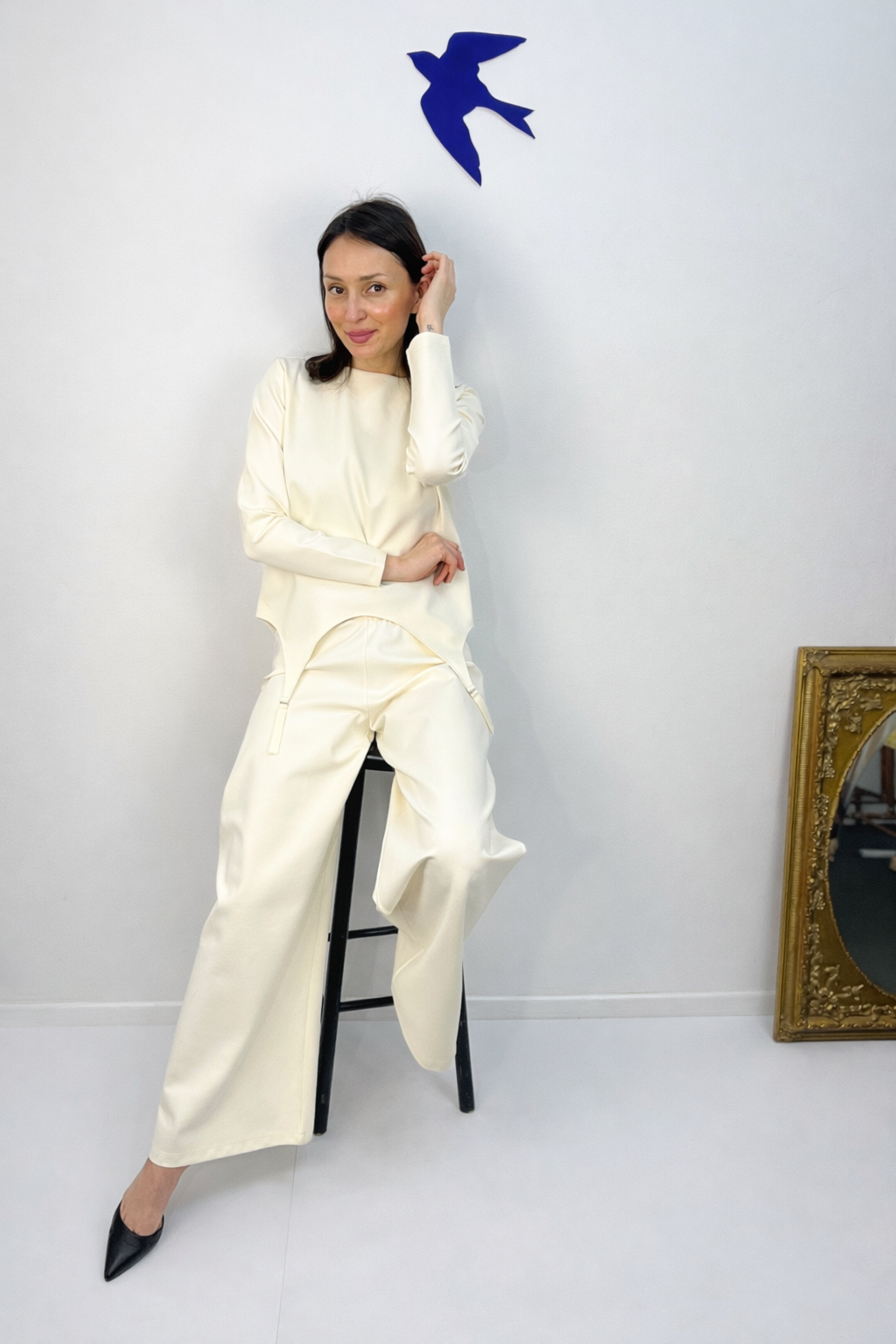 Pantaloni casual BLUE BIRD