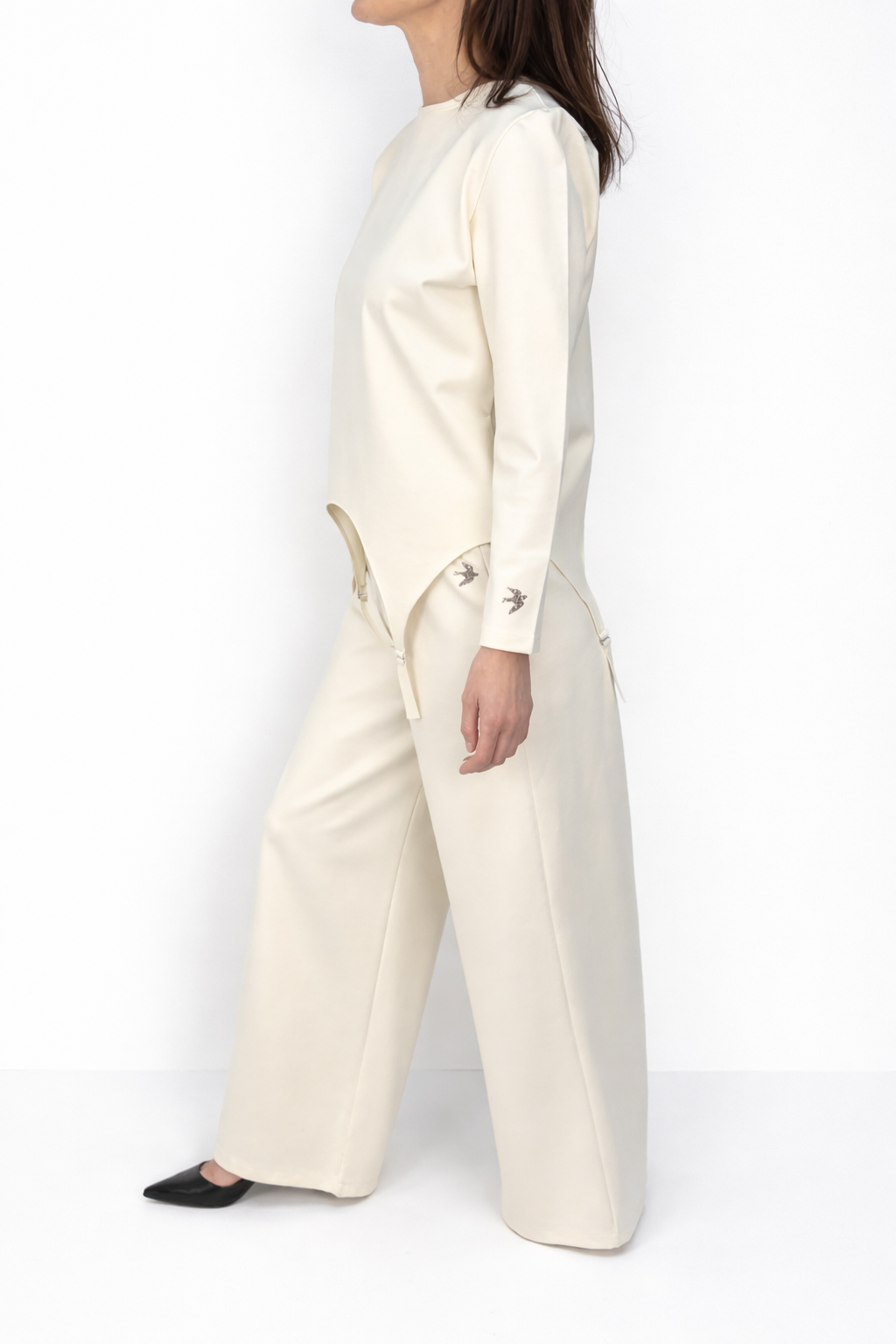 Bluza Portjartier BLUE BIRD IVORY