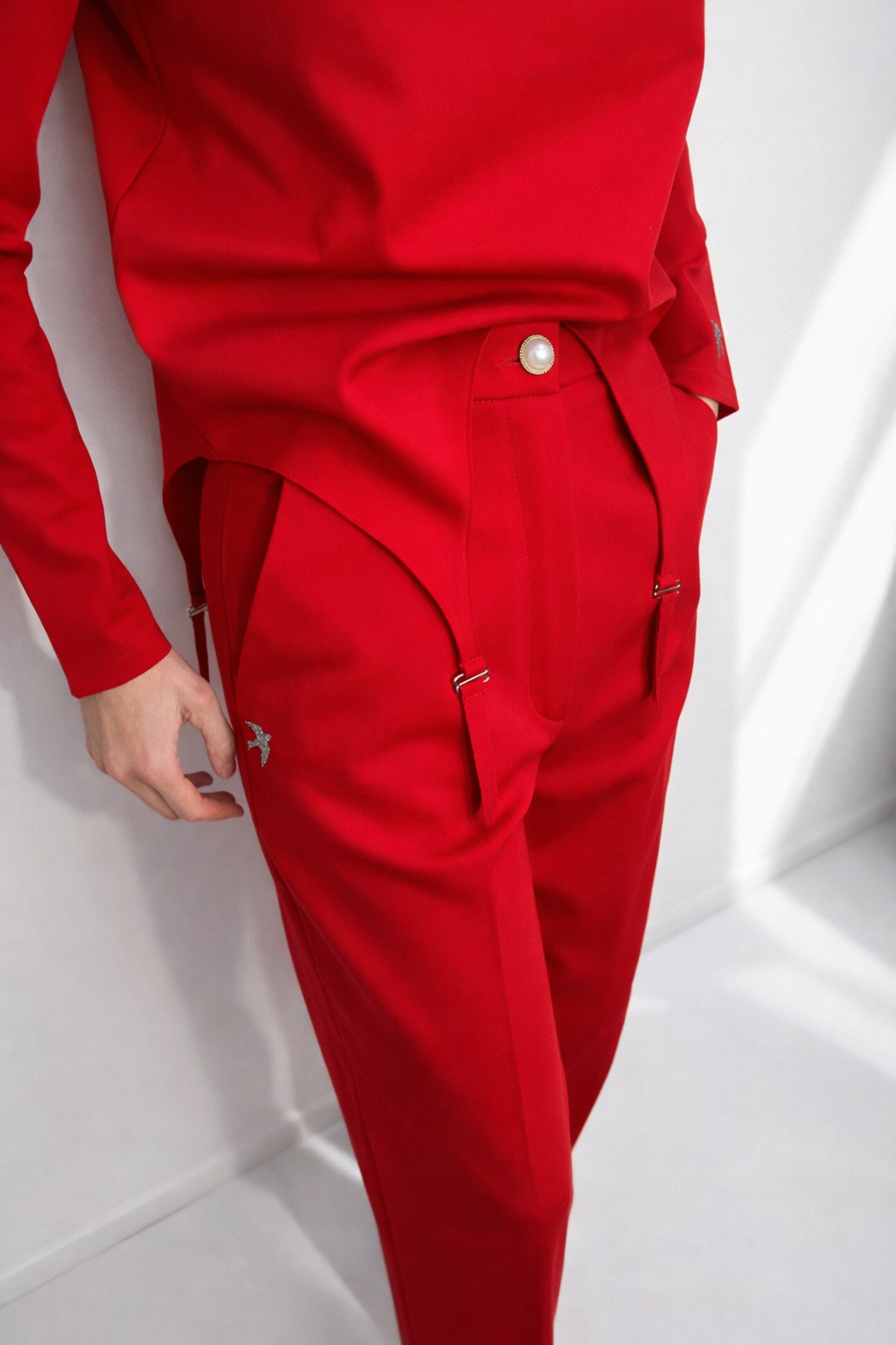 Pantaloni clasici BLUE BIRD