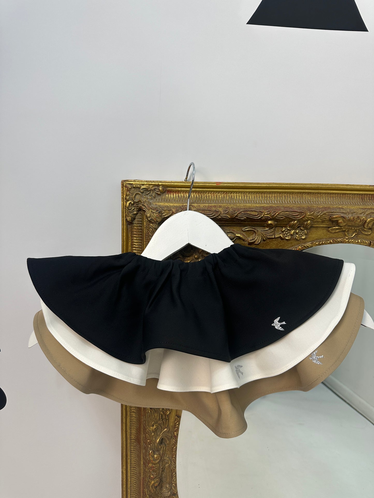 Guler DONNA detașabil din bumbac 100% natural- statement collar