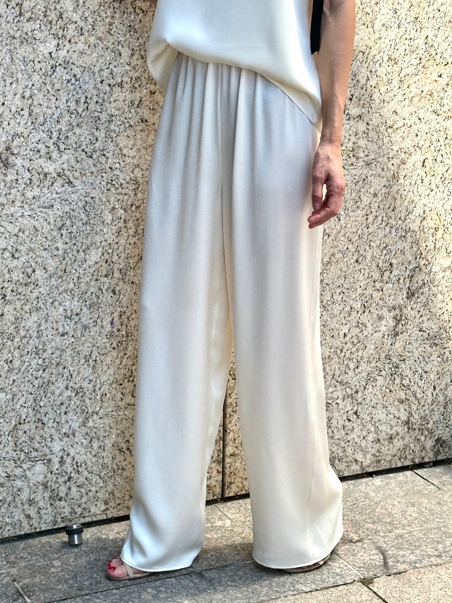 Set din satin- PANTALONI