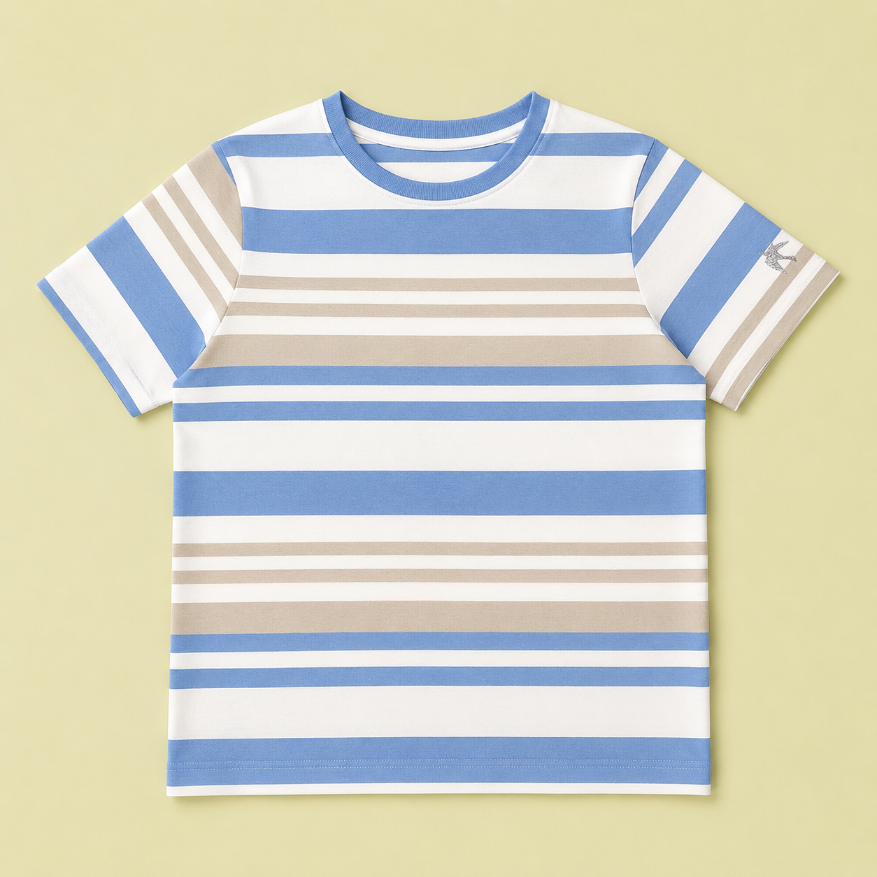 Tricou Oversize în Dungi